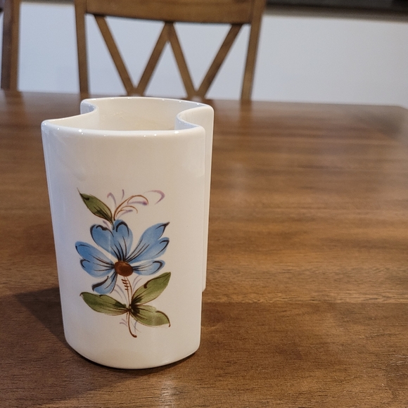 Vintage FTD 1981 Ceramic Flower Vase. Secla Portugal. Handmade. - Picture 2 of 10